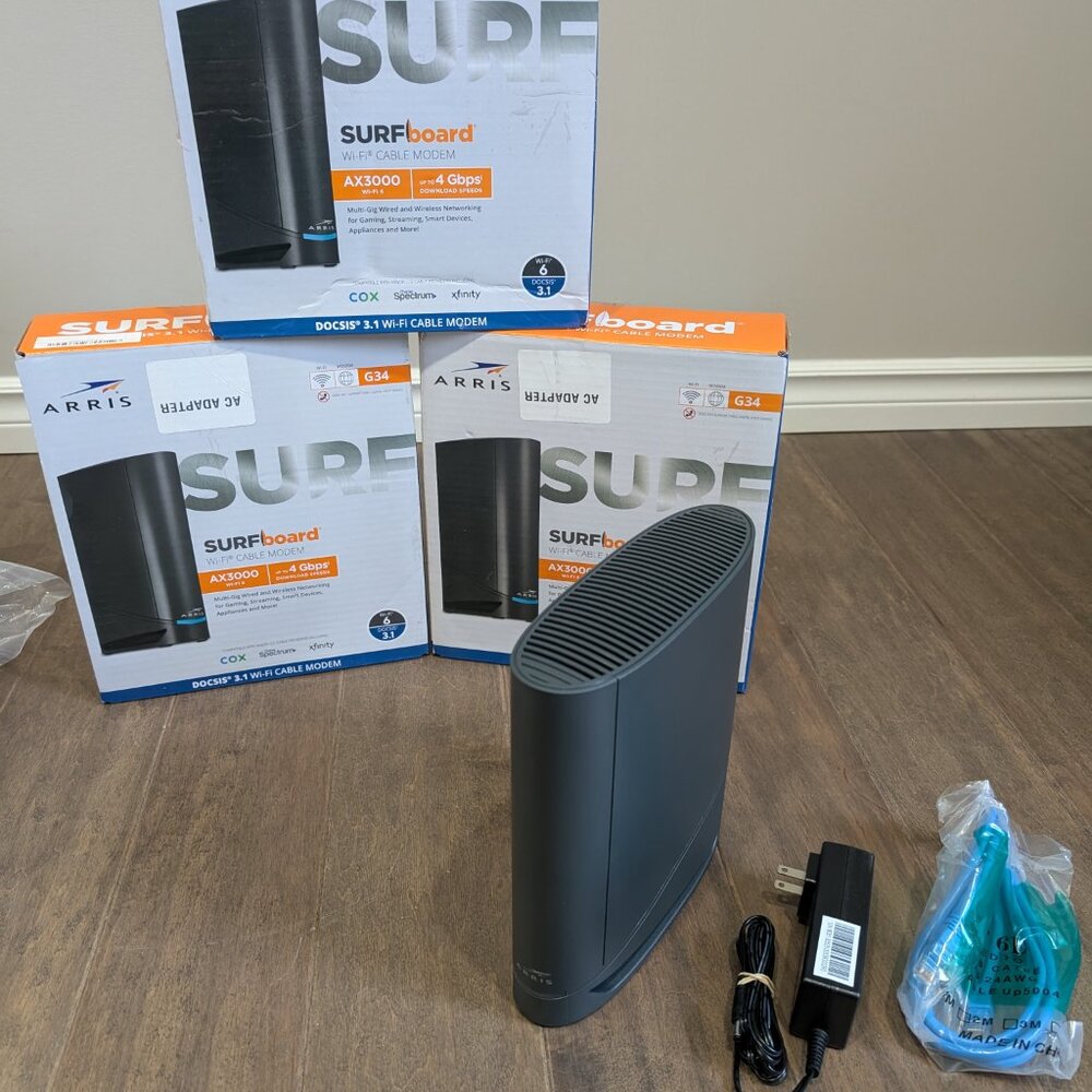 ✨Host Pick✨Brand New Arris Cable Modem Router Combo For Sale - Picture 2 of 8